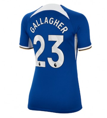 Chelsea Conor Gallagher #23 Primera Equipación Mujer 2023-24 Manga Corta